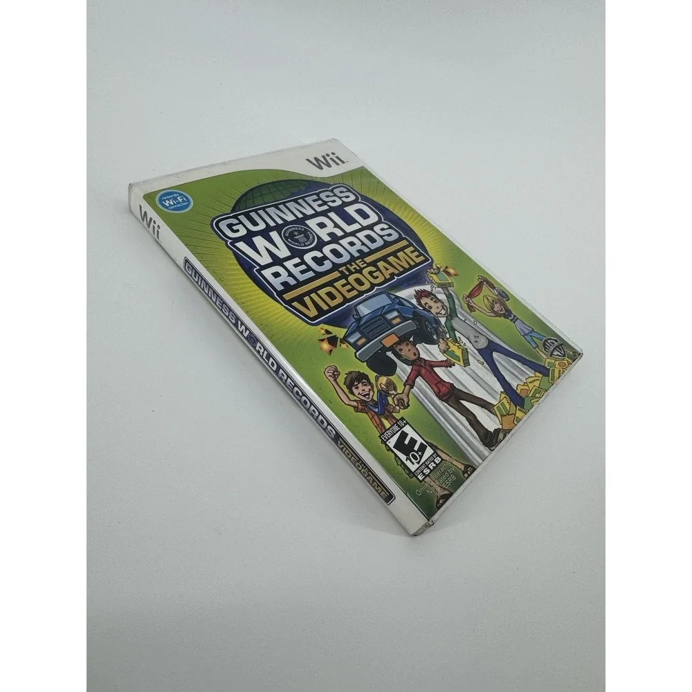 Guinness World Records The Video Game Nintendo‎ Wii Warner Bros With Manual CIB